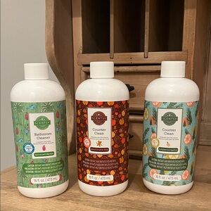 Scentsy 3 Bottles Counter Clean Bathroom Cleaner New 16 oz